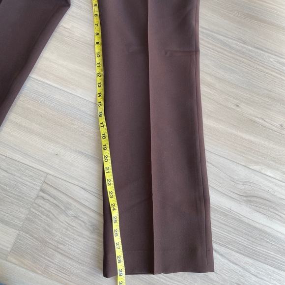 Vintage NWT McGregor Men's Brown Polyester Pants - 36 x 29.5 - Waist 36 Length M - Picture 2 of 9